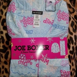 Women's XL 2 piece Joe Boxer pajama set NWT